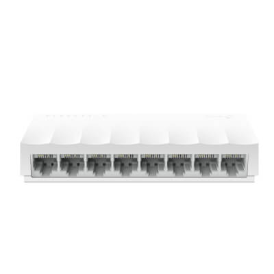 Switch 8 ports 10/100 Mbits plastique