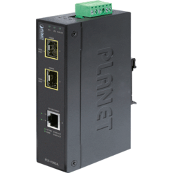 Transceiver Indus 1xRJ45 Giga / 2xSFP