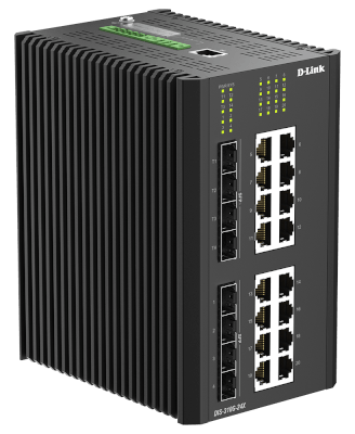Switch Smart L3 Industriel 16xGig + 4xSFP + 4xSFP+