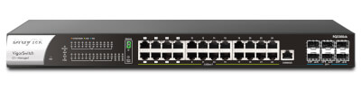 Switch L2+ 24 ports 2,5Giga PoE 6 ports SFP+ 400W