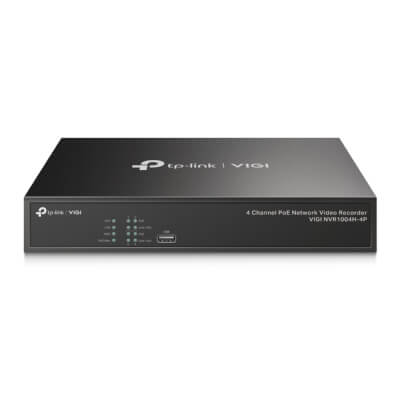 NVR 4 canaux 4x RJ45 PoE HDMI/VGA 1 HDD