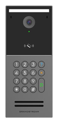 Portier avec clavier 4MP IK10/IP66 RFID NFC BLE