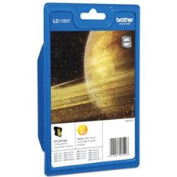 Cartouche d'encre jaune  sous blister LC1100Y
