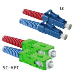 Jarretière OS2 LC/UPC SC/APC Duplex Primacy 25m