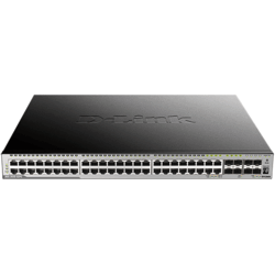 Switch L3 48 Gig PoEat 370W +4 Combo SFP & 4 SFP+