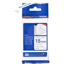 Ruban TZ thermo collant 18 mm Bleu/Blanc