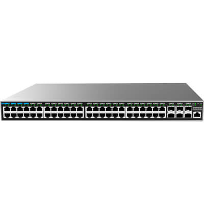 Switch L3 48Giga PoE 6x SFP+ 740W optio. Red. PSU