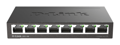 Switch Desktop 8 Ports Giga Boîtier+Connect. Métal