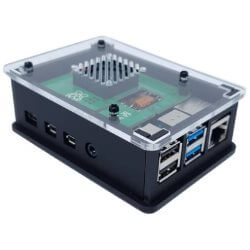 Boitier compatible POE HAT  pour Raspberry PI 4 B