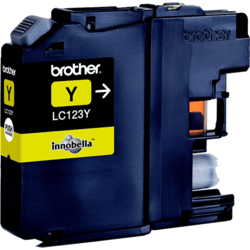 Cartouche d'encre LC123Y jaune