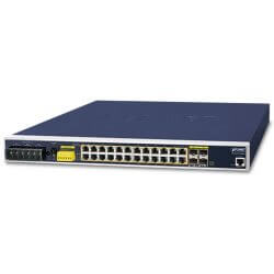 Switch Indus 19" L3 24 ports PoE at 440W 4xSFP