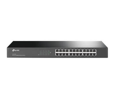 Switch 24 ports 10/100 Mbits 19" Metal