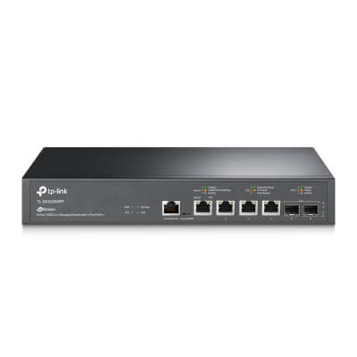 Switch L2+ JetStream 4 RJ45 10Go PoE bt + 2 SFP+