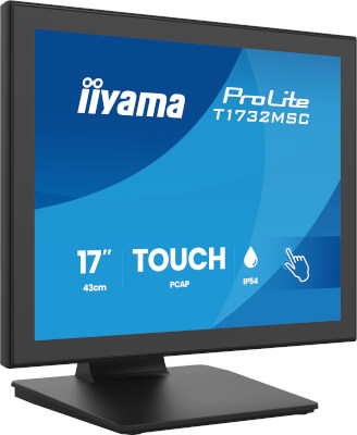Ecran 17" tactile PCAP TN bord à bord 1280x1024 HP