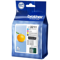 Pack de 4 cartouches d'encre LC3211BK/C/Y/M