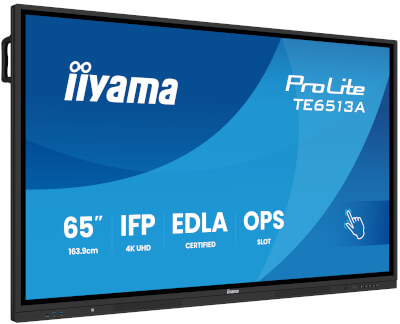Ecran tactile 65'' IPS 4K UHD 8ms HP Android