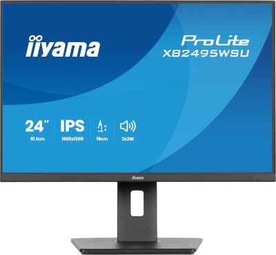 Moniteur 24" ultra mince IPS pivot 16/10ème pivot