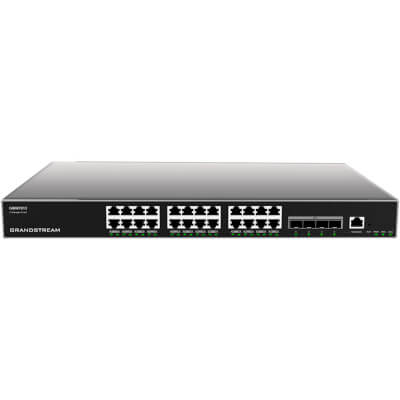Switch L3 24 Giga 4x SFP+ optional redundant PSU