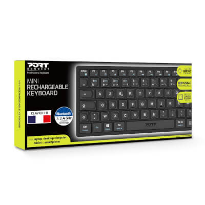 Clavier Bluetooth rechargeable Mini Pro