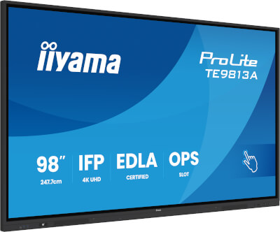 Ecran 98'' tactile interactif IPS 4K HP Android