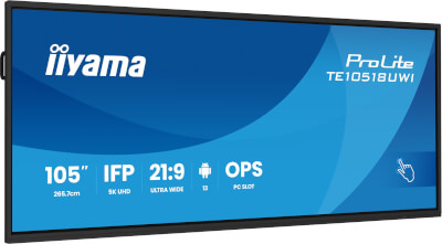 Ecran tactile 105" super slim 21:9 5K UW HDMI/DP