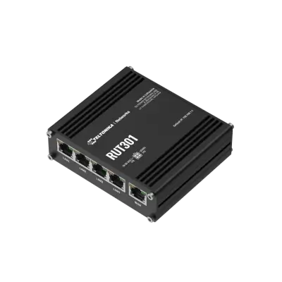 Routeur industriel 5 ports 100Mbits IoT USB