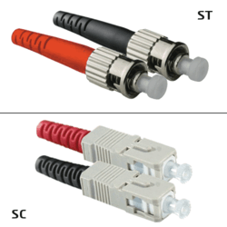 Jarretière OM1 SC/UPC ST/UPC Duplex Primacy 1m