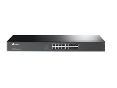Switch 16 ports 10/100 Mbits 19" Metal
