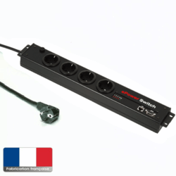 ePowerSwitch multiprise pilotée IP 4S rack / wall