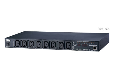 ePDU rackable 19" 8sorties IEC13 over IP Monitored