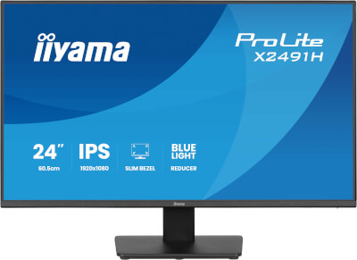 Moniteur 24" ultra mince IPS Full HD 1ms HP