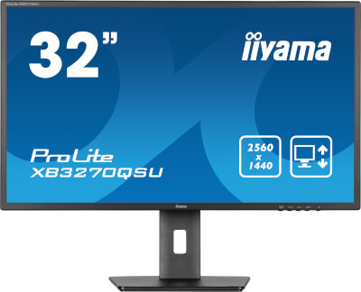 Moniteur 32" IPS WQHD DP/HDMI Pivot