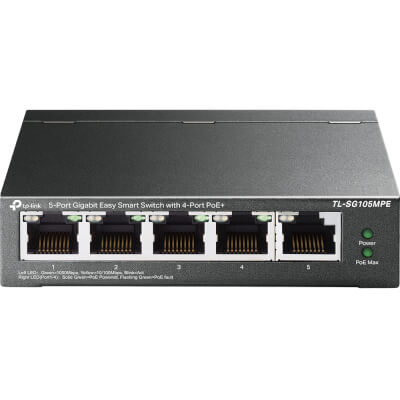 EasySmart switch SG105MPE 5 ports Gig dont 4 PoEat