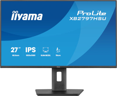 Moniteur 27" Ultra Mince IPS full HD 4ms HP pivot