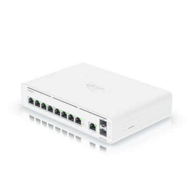 Console UISP 2 Wan RJ+ SFP+ Giga 8 Lan Giga 1 SFP+
