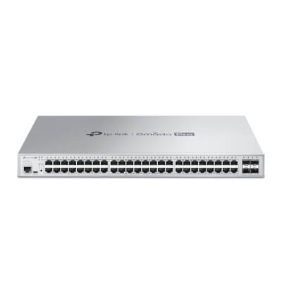 Switch Omada Pro L2+ 48x1G PoE+ et 4xSFP+ 10G