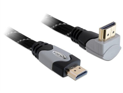 Câble vidéo HDMI 4K High speed coudé vertical 5m