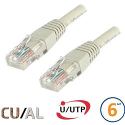 Cordon RJ45 Cat 6 U/UTP Classic 15m beige