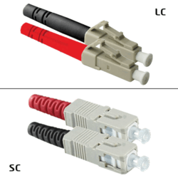 Jarretière OM1 LC/UPC SC/UPC Duplex Primacy 1m