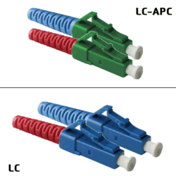 Jarretière OS2 LC/APC LC/UPC Duplex Primacy 15m
