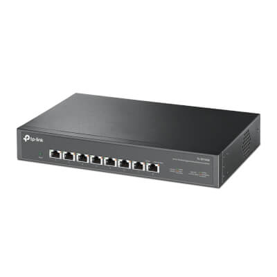 Switch 19" 8 ports RJ45 multiGigabit 10Gbits