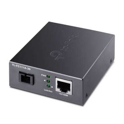Transceiver 10/100baseTX WDM SC 1310TX/1550RX 20km