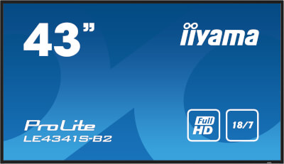 Moniteur 43" IPS Full HD HP VGA/3xHDMI