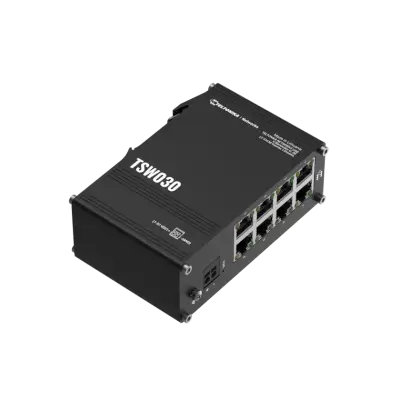 Switch industriel 8 ports 100Mbits IP30 -40/+75°C