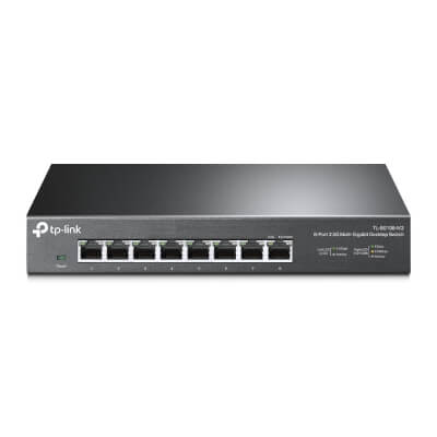Switch 8 ports 2.5 Giga boîtier métallique