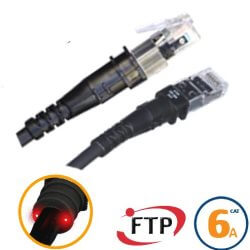 Cordon réseau RJ45 ThinPATCH Cat 6a U/FTP 3,1m