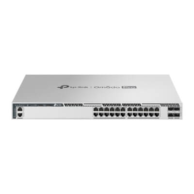 Switch Omada Campus L3 PoE++ 24x2.5G + 4x25G stack