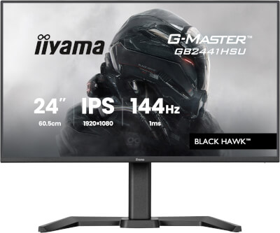 Moniteur 24" GMaster BlackHawk IPS FullHD HP Pivot