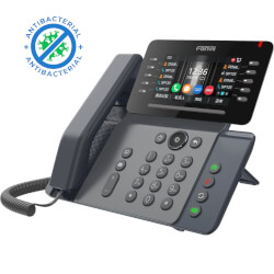 Téléphone SIP Wifi Bluetooth écran couleur4,3 "V65