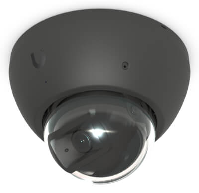 Caméra dôme UVC AI 8Mp IR IK08 noire
